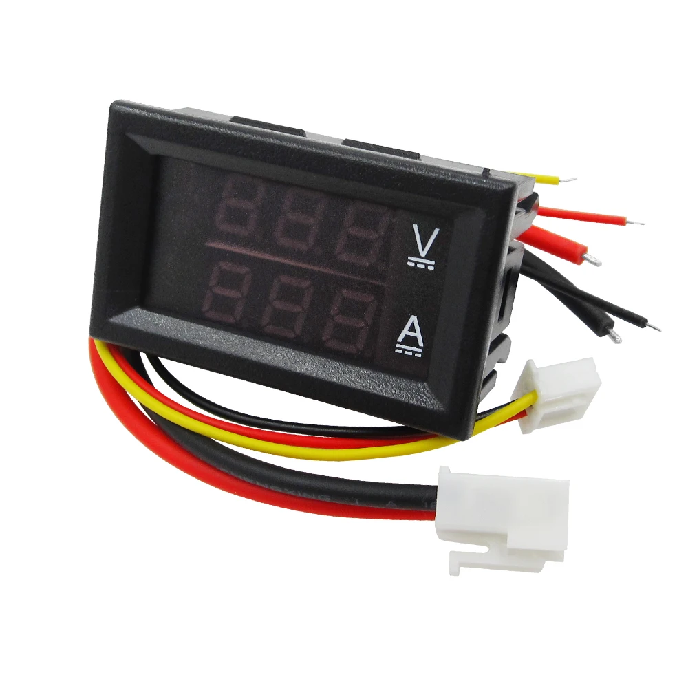 HAILANGNIAO 10pcs DC 0-100V 10A Digital Voltmeter Ammeter Dual Display Panel Amp Volt Gauge 0.28" Red Blue
HAILANGNIAO 10pcs DC 0-100V 10A Digital Voltmeter Ammeter Dual Display Panel Amp Volt Gauge 0.28" Red Blue