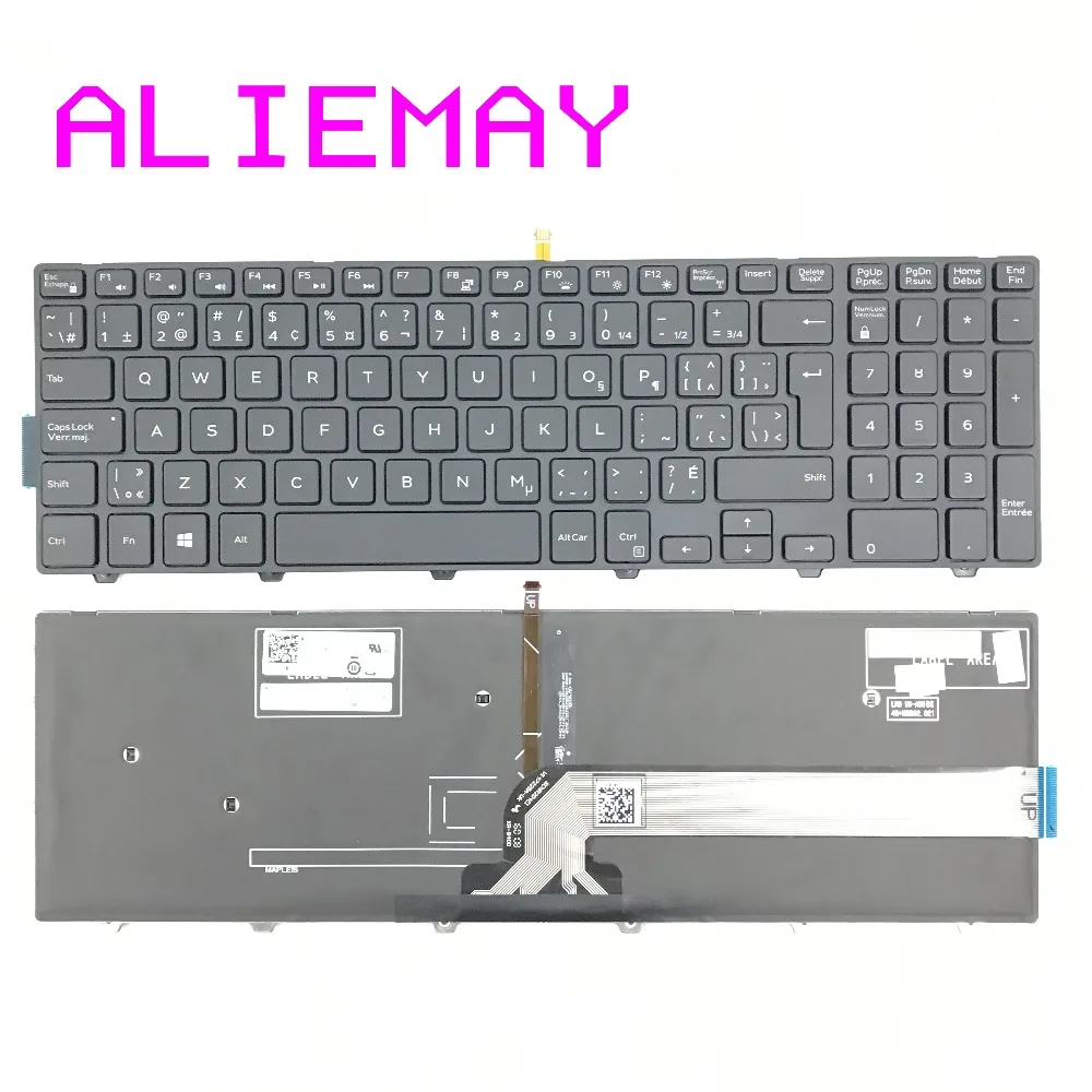 For Dell Inspiron 15 5551 5552 5555 5558 5559 Gaming 15 7559 7558 7552 7553 5577 keyboard EF layout keyboard /w backlight
For Dell Inspiron 15 5551 5552 5555 5558 5559 Gaming 15 7559 7558 7552 7553 5577 keyboard EF layout keyboard /w backlight