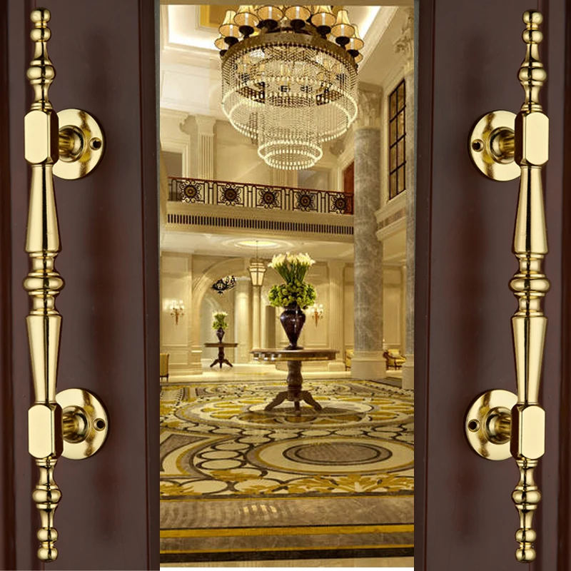European Gold Solid Wooden Door Sliding Door Wardrobe Door Handle Cabinet Drawer Handle Knobs Hardware Design
European Gold Solid Wooden Door Sliding Door Wardrobe Door Handle Cabinet Drawer Handle Knobs Hardware Design