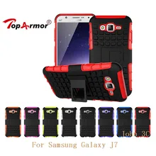 TopArmor для Samsung Galaxy J7 2015 J700 чехол тяжелых условий эксплуатации PC + TPU