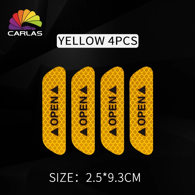 4pcs Car Door Sticker Decal Warning Tape Car Reflective Stickers Reflective Strips Car-styling 4 Colors Safety Mark Car Stickers
4pcs Car Door Sticker Decal Warning Tape Car Reflective Stickers Reflective Strips Car-styling 4 Colors Safety Mark Car Stickers