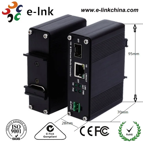 Промышленный Ethernet-медиаконвертер с PoE +, закаленный мини-тип 1000Base-T к 1000Base-X SFP
Промышленный Ethernet-медиаконвертер с PoE +, закаленный мини-тип 1000Base-T к 1000Base-X SFP