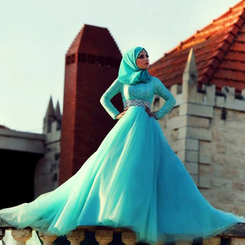 Custom-made Arabic Evening Dress Long Sleeve High Neck Beaded Lace Tulle Ball Gown Prom Dress Muslim Formal Party Gowns Elegant
Custom-made Arabic Evening Dress Long Sleeve High Neck Beaded Lace Tulle Ball Gown Prom Dress Muslim Formal Party Gowns Elegant