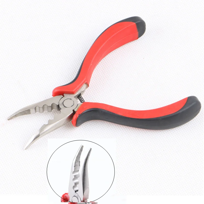1 PC Black Red Rustproof Bent Hair Pliers Curved Head with Teeth and 3 Holes Hair Extension Tools Plier
1 PC Black Red Rustproof Bent Hair Pliers Curved Head with Teeth and 3 Holes Hair Extension Tools Plier