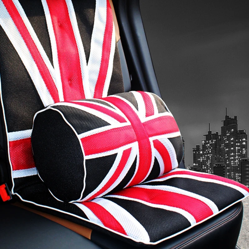 Car Seat Support Pillow UK Flag 1PC Mesh cloth lumbar back waist cushion for chair home Rest Hugging car-styling universal
Car Seat Support Pillow UK Flag 1PC Mesh cloth lumbar back waist cushion for chair home Rest Hugging car-styling universal