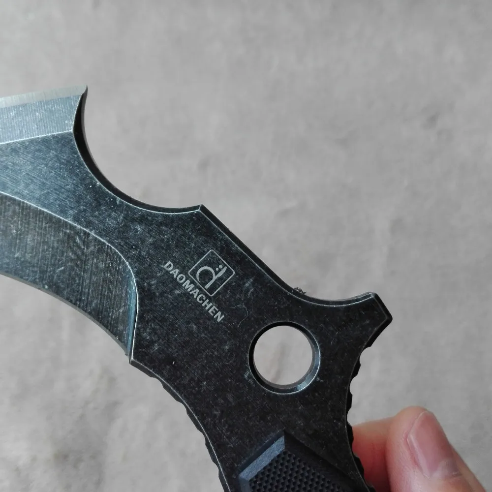 DAOMACHEN Outdoors Tactical Karambit Knife Camping Survival Hunting Claw Knives Multi Purpose Tools D2 Blade Huntsman Knives
DAOMACHEN Outdoors Tactical Karambit Knife Camping Survival Hunting Claw Knives Multi Purpose Tools D2 Blade Huntsman Knives