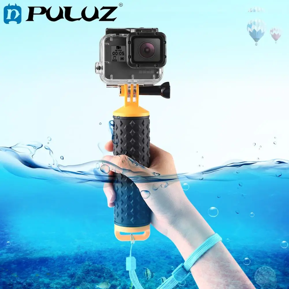 PULUZ Floating Handle Hand Grip Buoyancy Rods &Strap for GoPro NEW HERO/HERO7/6/5/5 4Session/4/3+/Xiaoyi/DJI Osmo Action Cameras
PULUZ Floating Handle Hand Grip Buoyancy Rods &Strap for GoPro NEW HERO/HERO7/6/5/5 4Session/4/3+/Xiaoyi/DJI Osmo Action Cameras