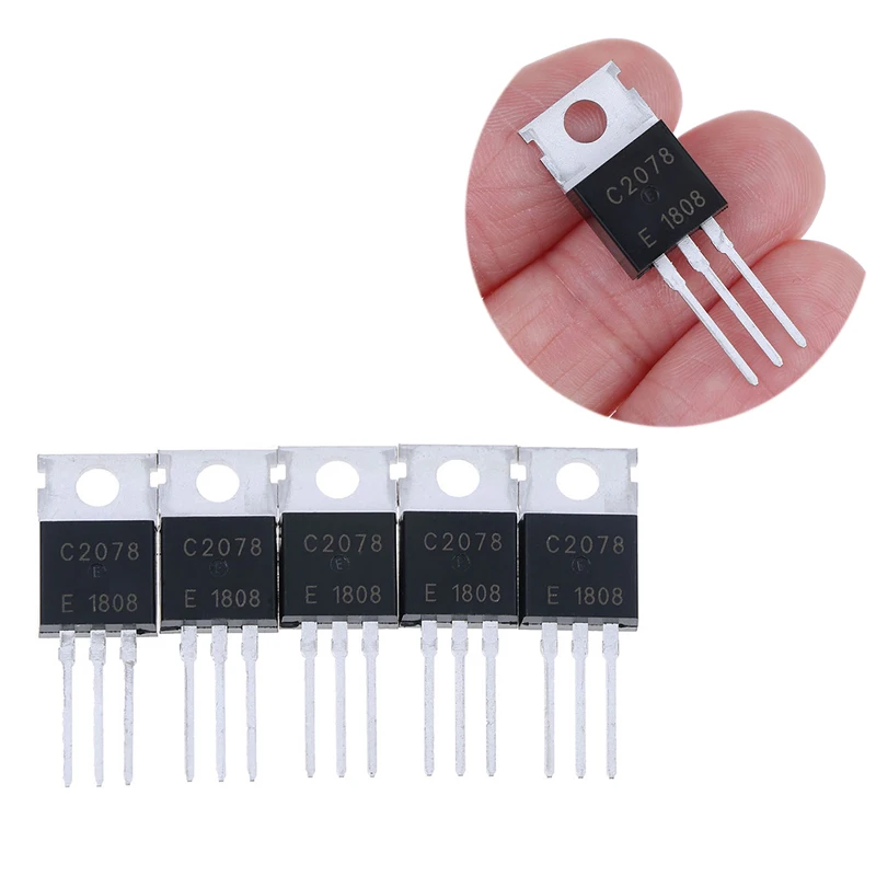 5 Pcs/lot RF/VHF/UHF Transistor TO-220 C2078 Instrument Parts Accessories 2SC2078
5 Pcs/lot RF/VHF/UHF Transistor TO-220 C2078 Instrument Parts Accessories 2SC2078