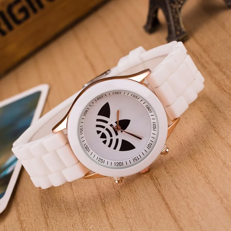 Reloj mujer 2021Top брендовые Модные прозрачные силиконовые кварцевые часы для мужчин и