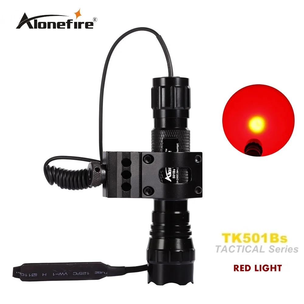 Tactical Flashlight 501B led Red light Hunting Torch Spotlight Shot gun lighting +gun mount+Remote switch
Tactical Flashlight 501B led Red light Hunting Torch Spotlight Shot gun lighting +gun mount+Remote switch