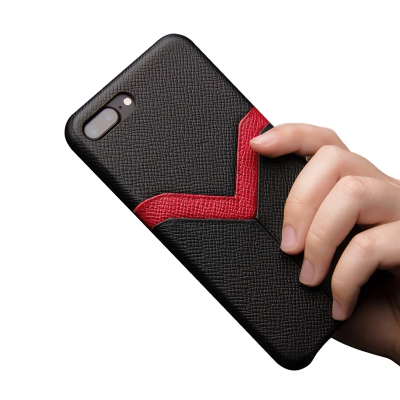 QIALINO Case for iPhone 8 plus Genuine Leather Back Luxury phone shell for iPhone 8 7 Slim Fashion for 4.7/5.5 inch
QIALINO Case for iPhone 8 plus Genuine Leather Back Luxury phone shell for iPhone 8 7 Slim Fashion for 4.7/5.5 inch