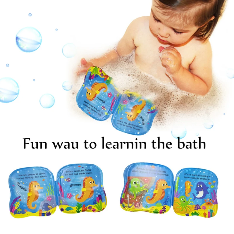 Toddlers Baby Educational Toys Floating Infant Baby Animal Bath Books Kids Learning Waterproof Bathtime
Toddlers Baby Educational Toys Floating Infant Baby Animal Bath Books Kids Learning Waterproof Bathtime