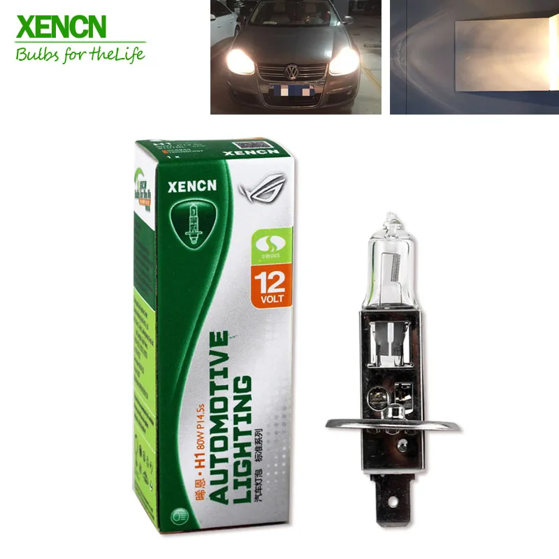 Автомобильные фары XENCN H1 P14 12 В 100 Вт 3200 к прозрачные для внедорожного освещения