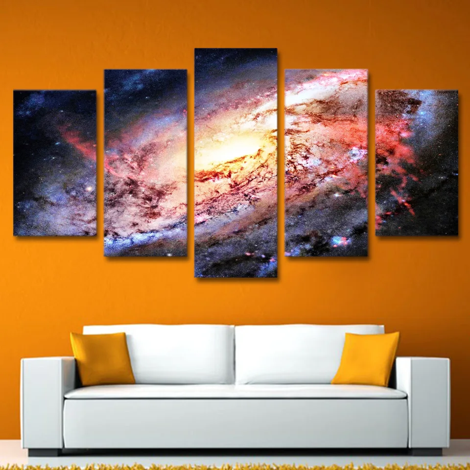 5 шт. wall art Холст Картина HD с принтом Вселенной Блестящий galaxy украшения дома постер изображение Панель картины
5 шт. wall art Холст Картина HD с принтом Вселенной Блестящий galaxy украшения дома постер изображение Панель картины