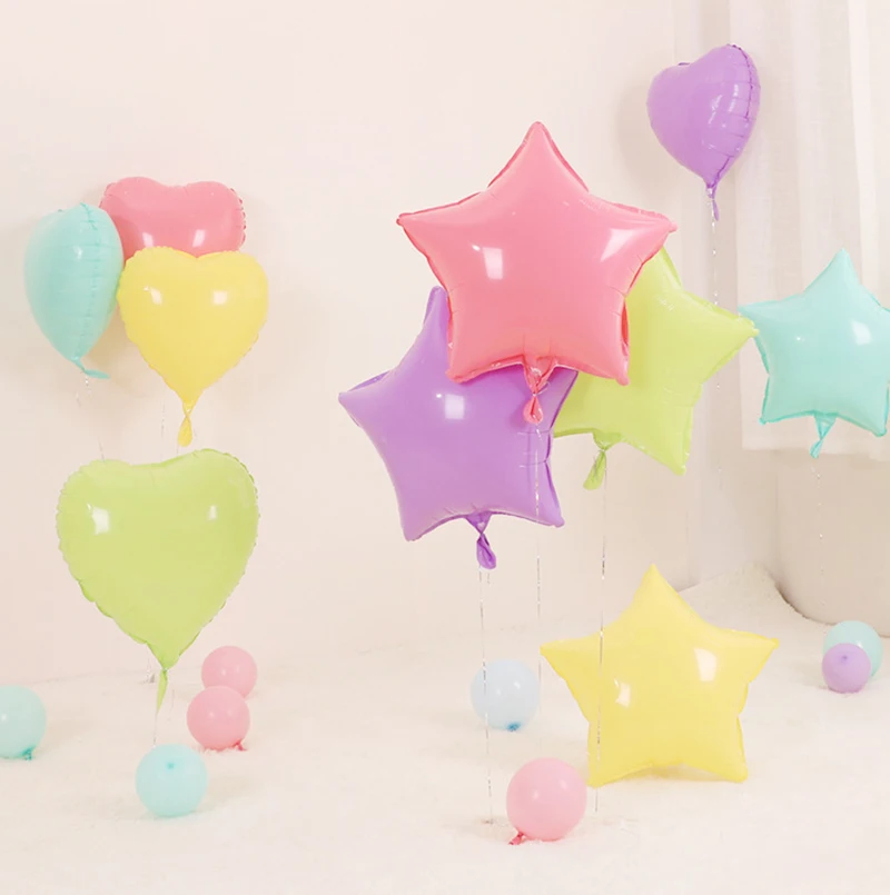 5pc 18Inch Sweet Macaron Balloon Candy Color Pure Star Heart Round Latex Balloons Wedding Decor Birthday Party Events Supplies
5pc 18Inch Sweet Macaron Balloon Candy Color Pure Star Heart Round Latex Balloons Wedding Decor Birthday Party Events Supplies
