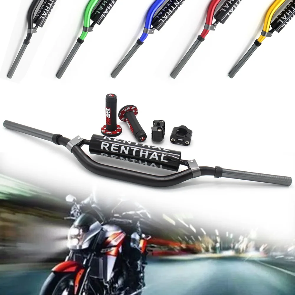 Мотоциклетные Рули 28 мм 1/8 дюйма для Honda Yamaha Kawasaki Suzuki CRF YZF WRF RM KXF | Автомобили и