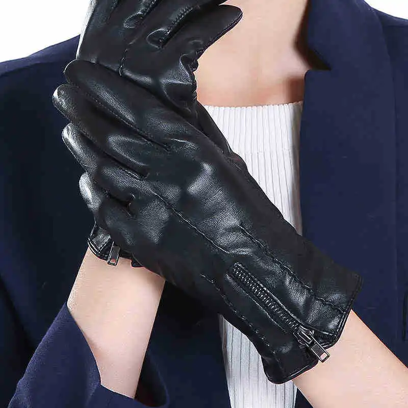 Promotional Price Imported Sheepskin Leather Ladies Gloves Winter Driving Fingers Warm Fashion Thin Style Ladies 2-5
Promotional Price Imported Sheepskin Leather Ladies Gloves Winter Driving Fingers Warm Fashion Thin Style Ladies 2-5