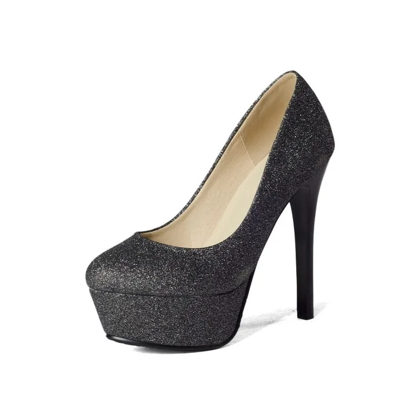 Women Pumps Super High Heels Spike Heel Platform Round Toe Pu Slip on 2018 Sexy New Fashion Spring Autumn Party Wedding Shoe
Women Pumps Super High Heels Spike Heel Platform Round Toe Pu Slip on 2018 Sexy New Fashion Spring Autumn Party Wedding Shoe