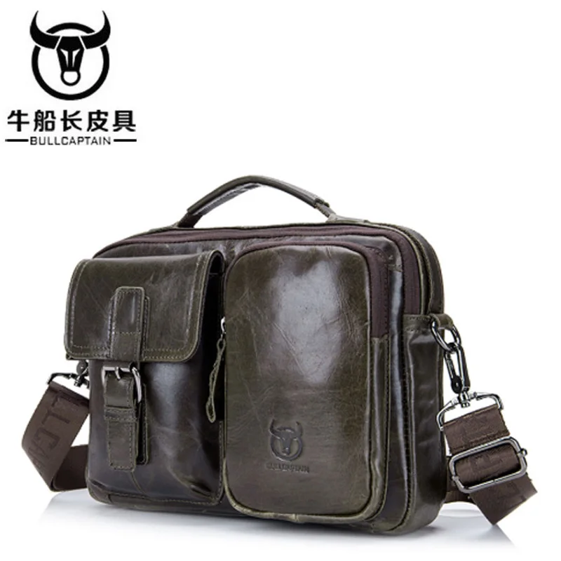BULLCAPTAIN New Fashion cowhide male commercial briefcase Leather men Shoulder bag messenger bag casual Business bag style
BULLCAPTAIN New Fashion cowhide male commercial briefcase Leather men Shoulder bag messenger bag casual Business bag style