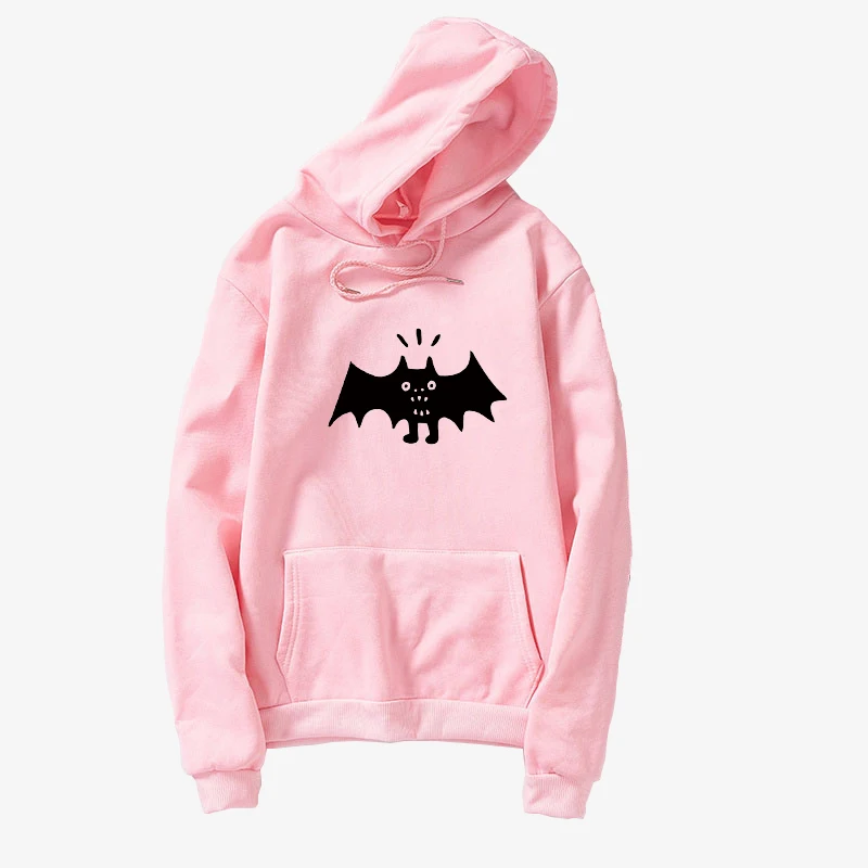 Women Men Long Sleeve Fleece Hoodies Sweatshirts Loose Oversized Hooded Casual Harajuku Kawaii Bat Cartoon Print Streetwear Tops
Women Men Long Sleeve Fleece Hoodies Sweatshirts Loose Oversized Hooded Casual Harajuku Kawaii Bat Cartoon Print Streetwear Tops