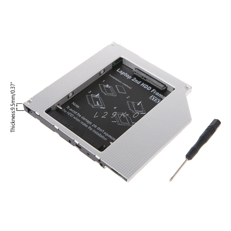 Популярный универсальный 9,5 мм PATA IDE для 2-го жесткого диска SATA HDD Caddy Модуль
Популярный универсальный 9,5 мм PATA IDE для 2-го жесткого диска SATA HDD Caddy Модуль
