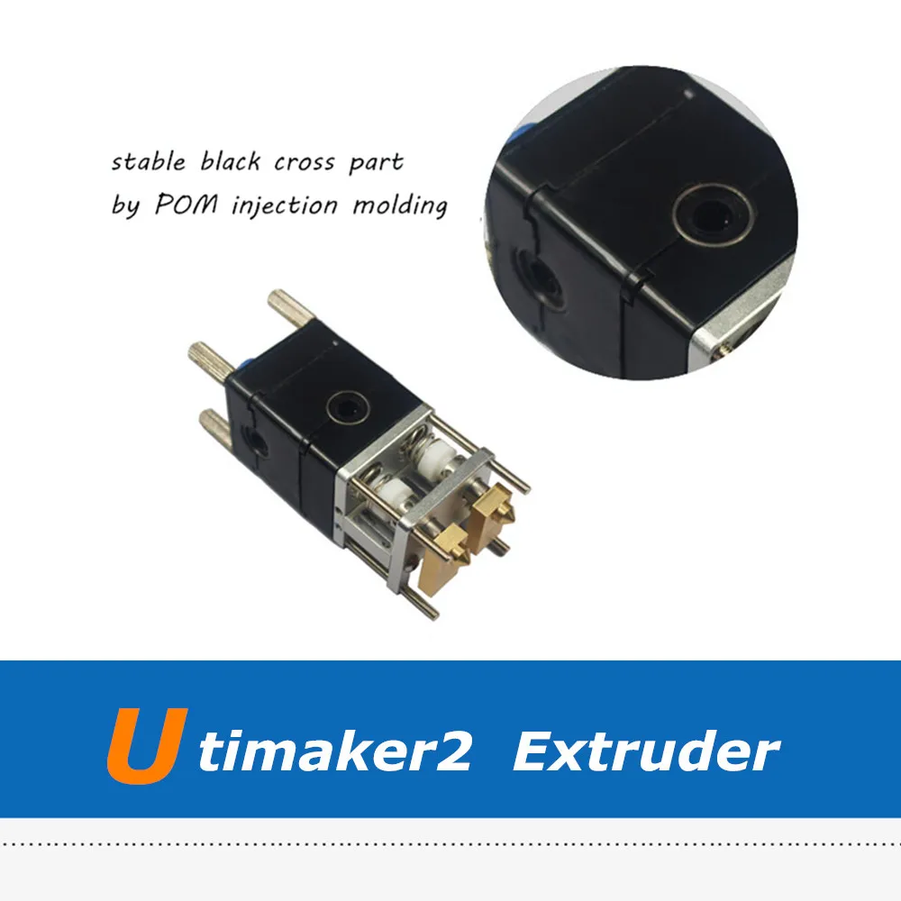 Ultimaker 2 3D Printer Dual Extrusion Kit 2 Nozzles Hot End Pack Ultimaker2 Dual Heads Extruder for 3.0mm
Ultimaker 2 3D Printer Dual Extrusion Kit 2 Nozzles Hot End Pack Ultimaker2 Dual Heads Extruder for 3.0mm