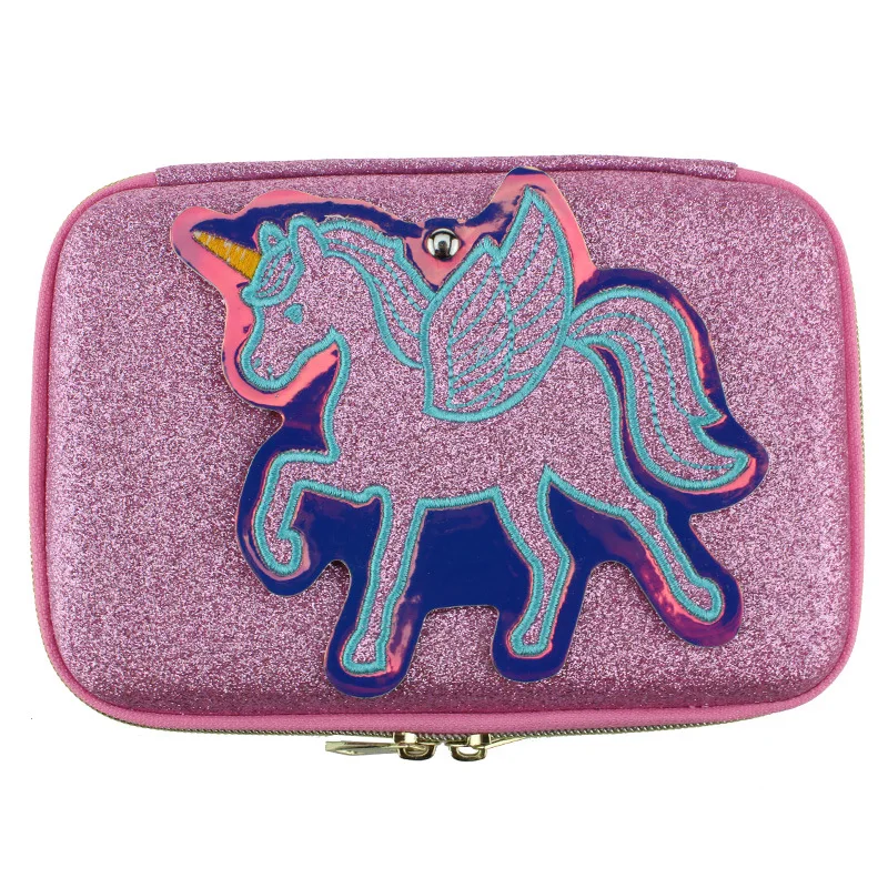 Unicorn Glitter Pencil Case For Girls And Boys Large Capacity Double zipper School Pencil Box Stationery Supplies School Tools
Unicorn Glitter Pencil Case For Girls And Boys Large Capacity Double zipper School Pencil Box Stationery Supplies School Tools