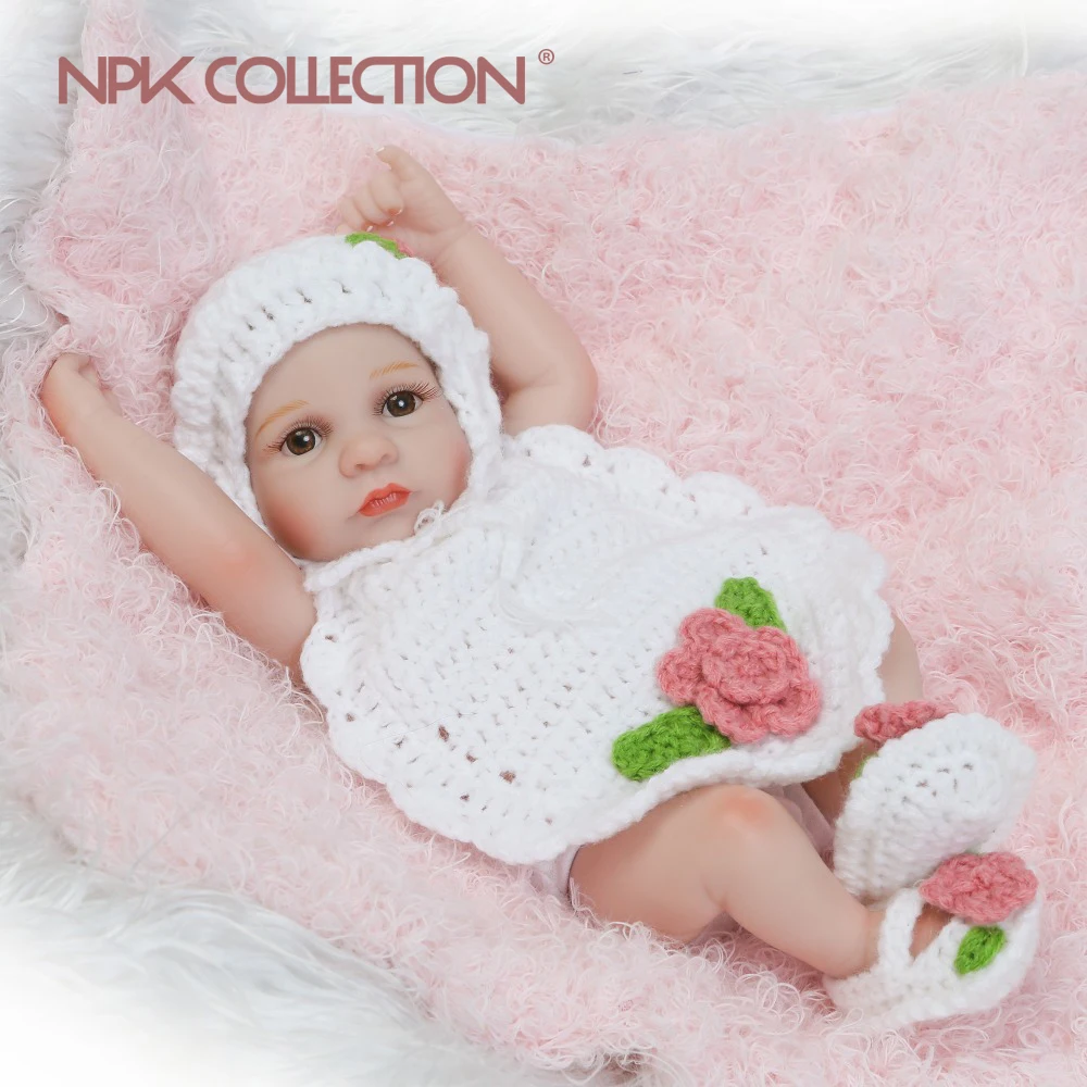 Силиконовая кукла новорожденная Реалистичная 25 см|reborn baby doll|reborn babybaby doll |