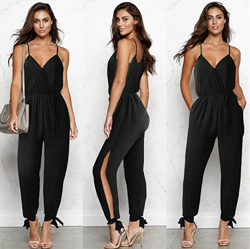 Sexy V cut Women Print Jumpsuit Floral Pattern Straps Casual Rompers Pantsuits Loose Holiday Daily Wear eDressU CLX-101047
Sexy V cut Women Print Jumpsuit Floral Pattern Straps Casual Rompers Pantsuits Loose Holiday Daily Wear eDressU CLX-101047