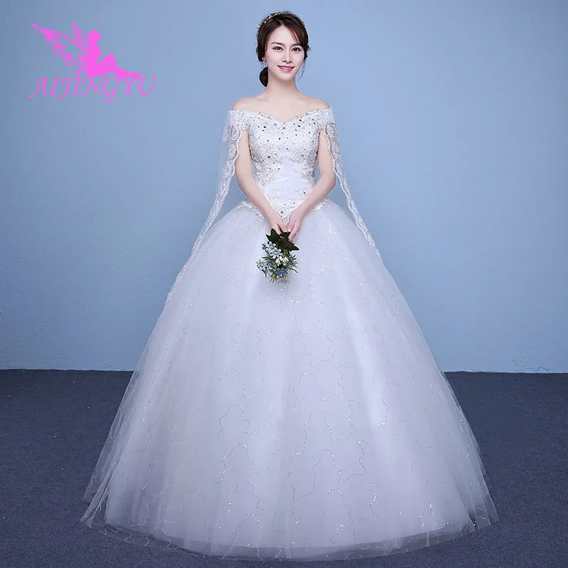 AIJINGYU 2021 white Customized new hot selling cheap ball gown lace up back formal bride dresses wedding dress WK225
AIJINGYU 2021 white Customized new hot selling cheap ball gown lace up back formal bride dresses wedding dress WK225