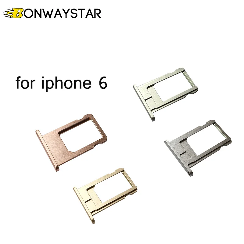 Микронано держатель sim карты лоток Слот для iphone 6 A1549 A1586 A1589 запасная часть SIM