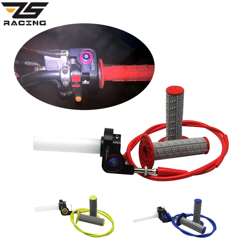 ZS Racing, один комплект, рукоятка для мотоциклетной дроссельной заслонки, быстросъемная газовая дроссельная заслонка с тросиком дроссельной з...
ZS Racing, один комплект, рукоятка для мотоциклетной дроссельной заслонки, быстросъемная газовая дроссельная заслонка с тросиком дроссельной з...