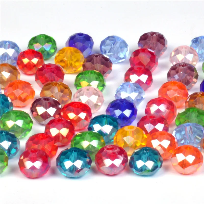 4 6 8mm Czech Loose Rondelle Crystal Beads For Jewelry Making Diy Needlework AB Color Spacer Faceted Glass Beads Wholesale
4 6 8mm Czech Loose Rondelle Crystal Beads For Jewelry Making Diy Needlework AB Color Spacer Faceted Glass Beads Wholesale