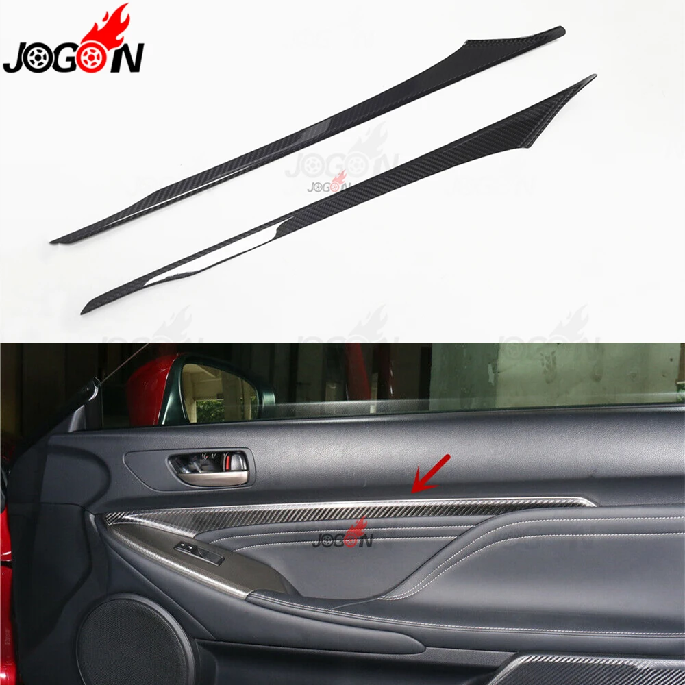 For Lexus RC 200t 300 350 RC F Sport 2015-2019 Car Inner Door Panel Strip Lip Trim Real Carbon Fiber 2pcs
For Lexus RC 200t 300 350 RC F Sport 2015-2019 Car Inner Door Panel Strip Lip Trim Real Carbon Fiber 2pcs
