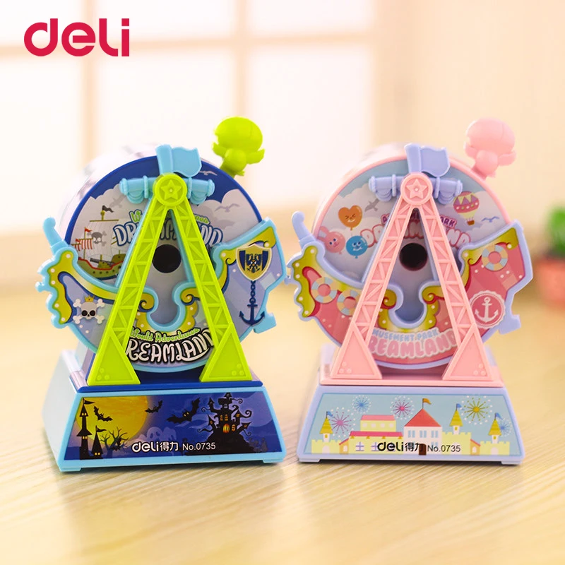 Deli Stationery Kawaii Mechanical pencil sharpener 2017 Cartoon Pencil sharpener cute Pencil sharpener office & school supplies
Deli Stationery Kawaii Mechanical pencil sharpener 2017 Cartoon Pencil sharpener cute Pencil sharpener office & school supplies