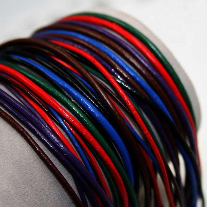 Promotion 2MM Genuine Leather Jewelry Cord 2m/lot Leather Thread For Necklace / Bracelet PS-FXN003
Promotion 2MM Genuine Leather Jewelry Cord 2m/lot Leather Thread For Necklace / Bracelet PS-FXN003