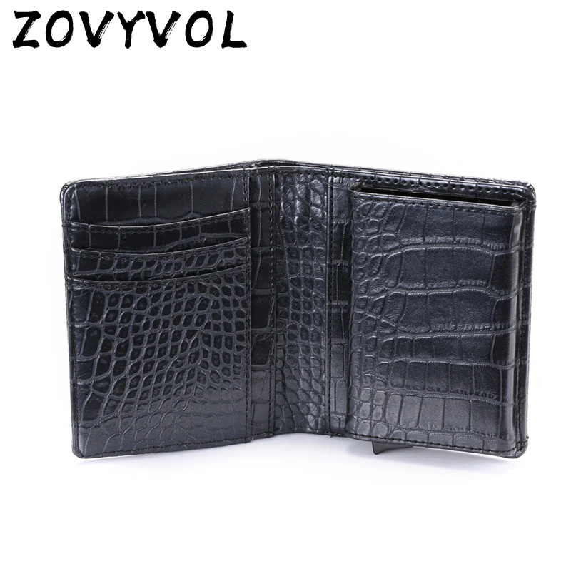 ZOVYVOL 2021 New Style RFID Card Holder Blocking Metal Wallet Single Box Minimalist Wallet Aluminium Card Package For Men
ZOVYVOL 2021 New Style RFID Card Holder Blocking Metal Wallet Single Box Minimalist Wallet Aluminium Card Package For Men