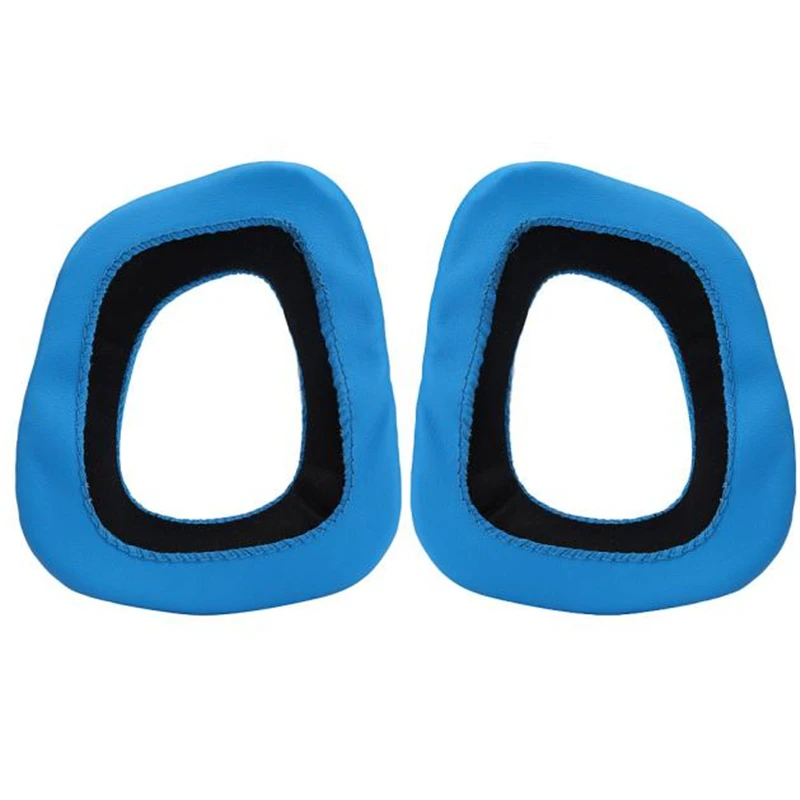 Ouhaobin Popular Replacement Ear Cushion Pads Cups for Logitech G35 G930 G430 Headphone High Quality Blue EarPad Aug31 | Электроника