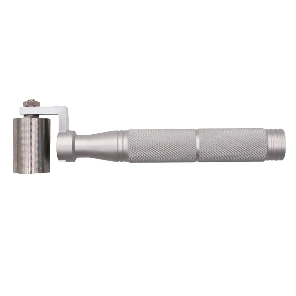 DIY Tool Platen Roller Wheel Stainless Steel Flat Pressure Roller Wallpaper Apply Hand Bearing silver for Home wallpaper
DIY Tool Platen Roller Wheel Stainless Steel Flat Pressure Roller Wallpaper Apply Hand Bearing silver for Home wallpaper