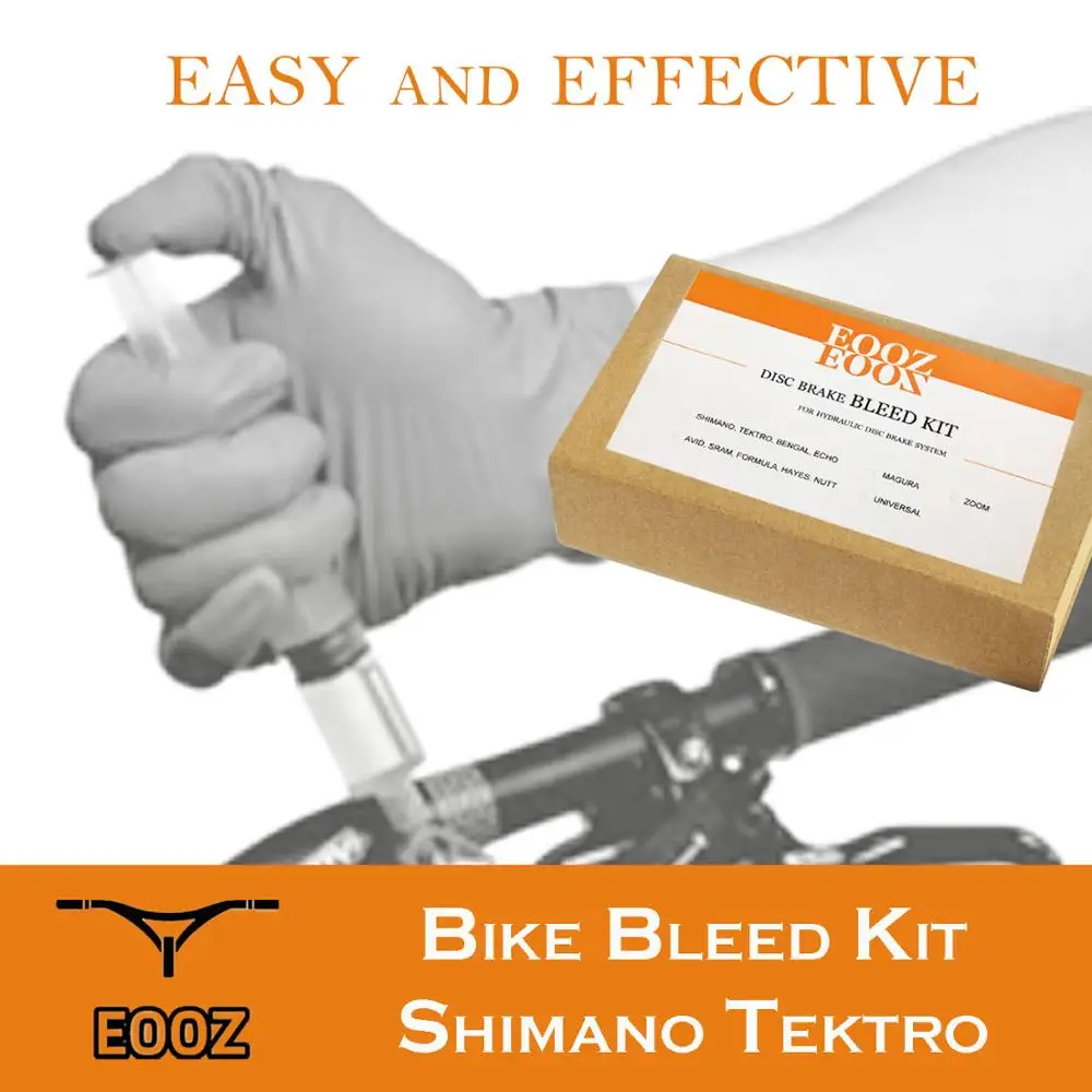 EOOZ Hydraulic Brake Bleed Kit tool For SHIMANO MTB and ROAD Brake System Magura with Oil Funnel
EOOZ Hydraulic Brake Bleed Kit tool For SHIMANO MTB and ROAD Brake System Magura with Oil Funnel