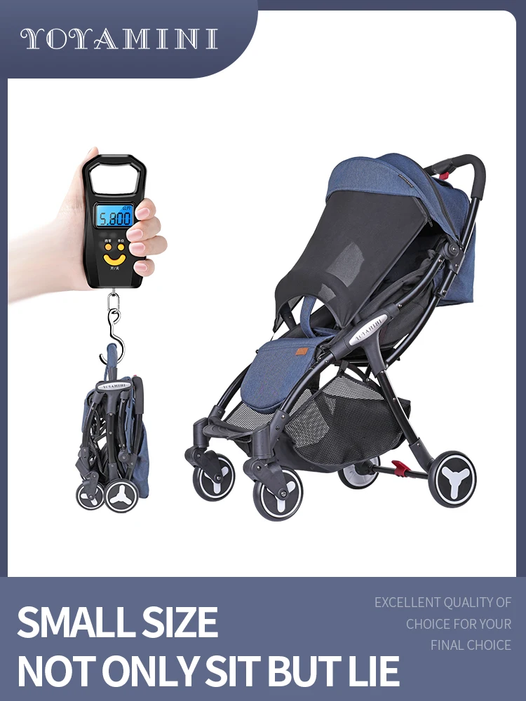 Yoyamini baby stroller light folding umbrella car can sit can lie ultra-light portable on the airplane
Yoyamini baby stroller light folding umbrella car can sit can lie ultra-light portable on the airplane