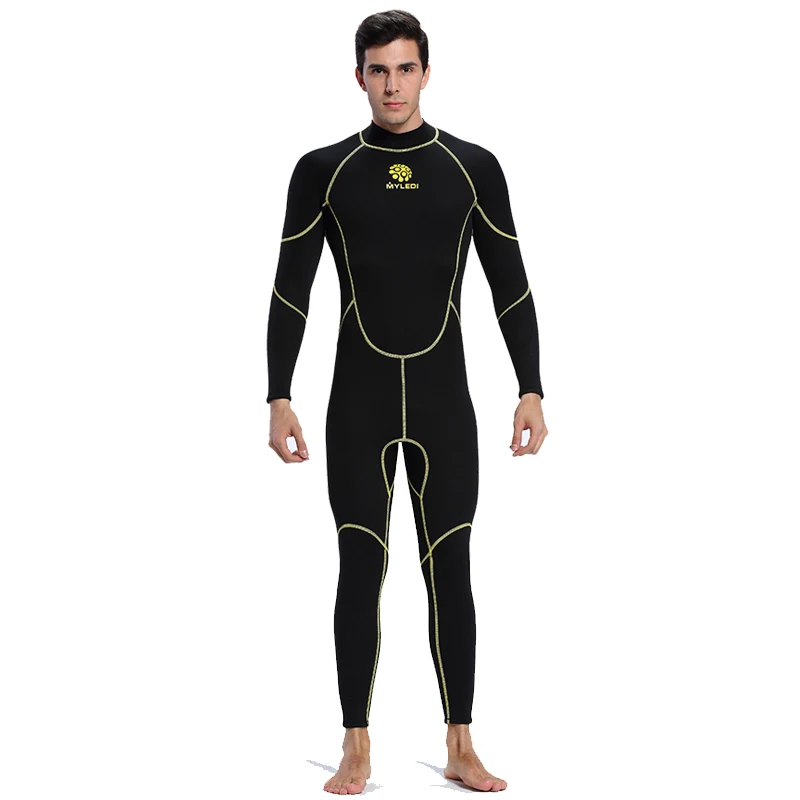 Men's Spearfishing Wetsuit 3MM Neoprene SCR Superelastic Diving Suit Waterproof Warm Professional Surfing Wetsuits Full | Спорт и