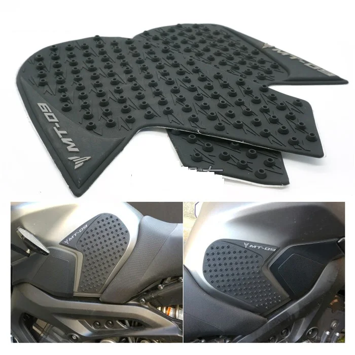 New Arrival Black Motorcycle Tank Traction Side Pad Gas Fuel Knee Grip Decal For Yamaha MT09 MT-09 2014 2015
New Arrival Black Motorcycle Tank Traction Side Pad Gas Fuel Knee Grip Decal For Yamaha MT09 MT-09 2014 2015
