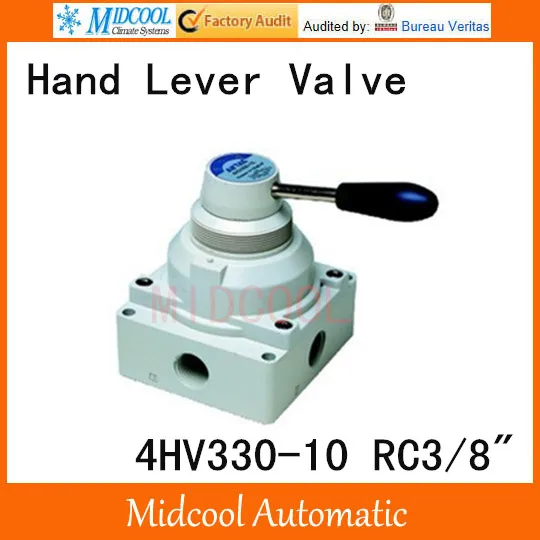 4HV330-10 Manual reversing valve 4 way 2 position ventilation rotary valve port RC3/8" hand valve
4HV330-10 Manual reversing valve 4 way 2 position ventilation rotary valve port RC3/8" hand valve