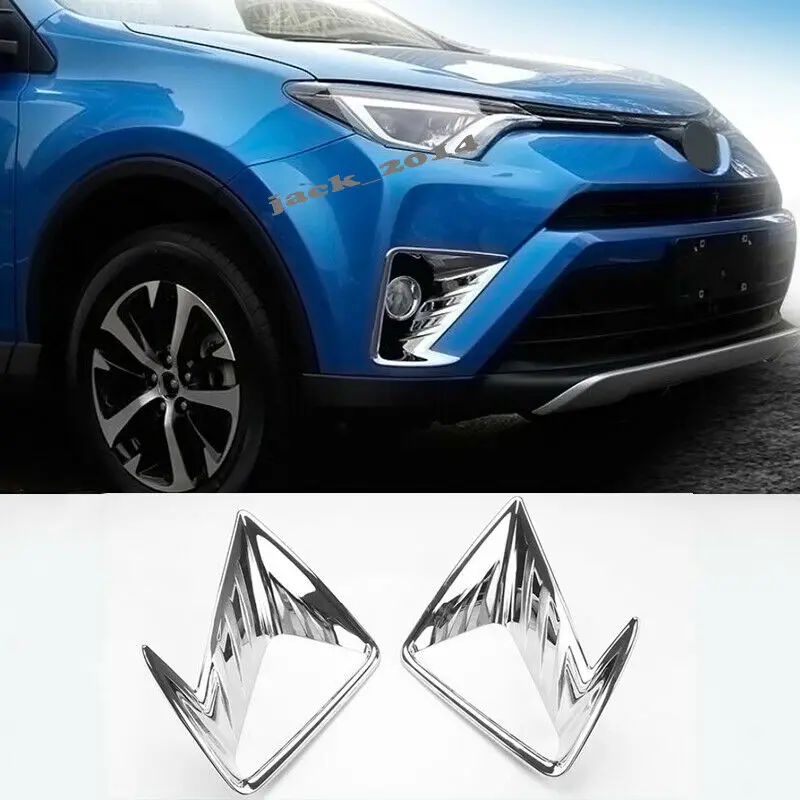 Для Toyota RAV4 2016 2017 2018 хромированный передний бампер противотумансветильник РА крышка отделка ободок
Для Toyota RAV4 2016 2017 2018 хромированный передний бампер противотумансветильник РА крышка отделка ободок