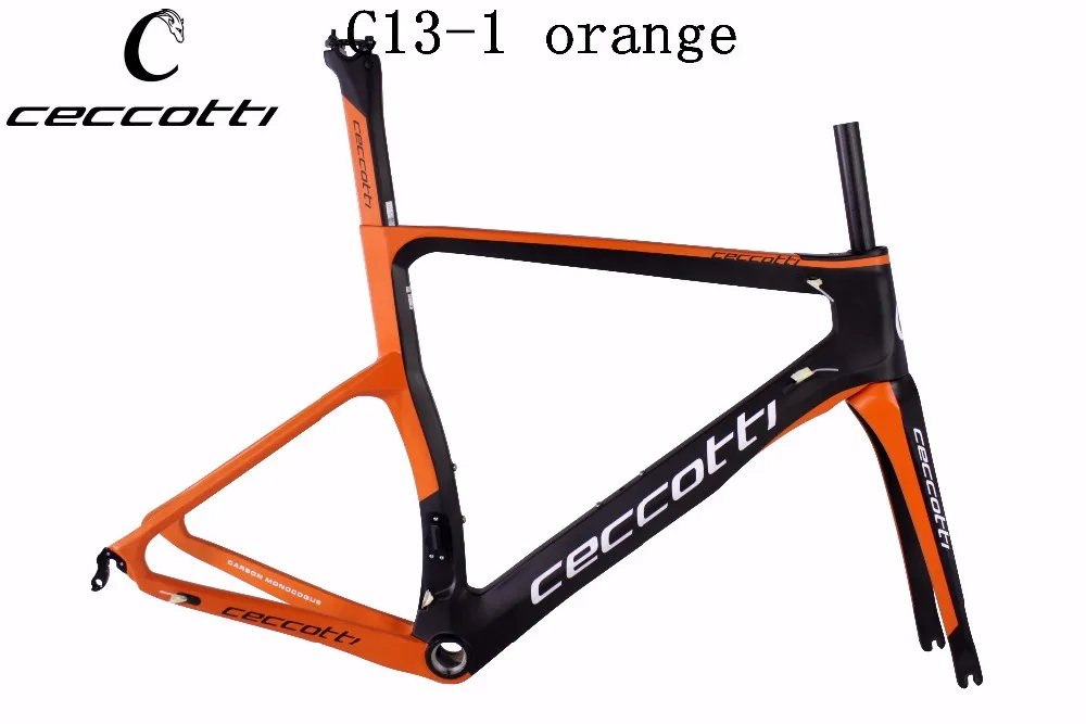 Карбоновая рама для шоссейного велосипеда CECCOTTI C13-1, оранжевый, T1100, углеродный велосипед, высокое качество, BSA/PF30
Карбоновая рама для шоссейного велосипеда CECCOTTI C13-1, оранжевый, T1100, углеродный велосипед, высокое качество, BSA/PF30
