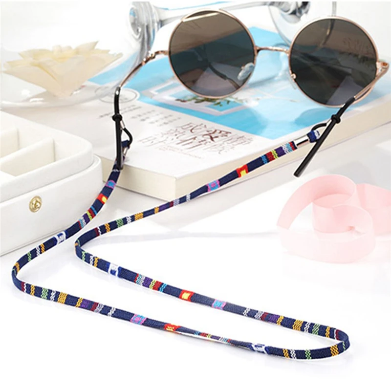 Fashion Chic Colorful Eyeglass Chains Sunglasses Reading Cotton Beaded Glasses Lanyard Eyewears Cord Holder Neck Strap Rope
Fashion Chic Colorful Eyeglass Chains Sunglasses Reading Cotton Beaded Glasses Lanyard Eyewears Cord Holder Neck Strap Rope
