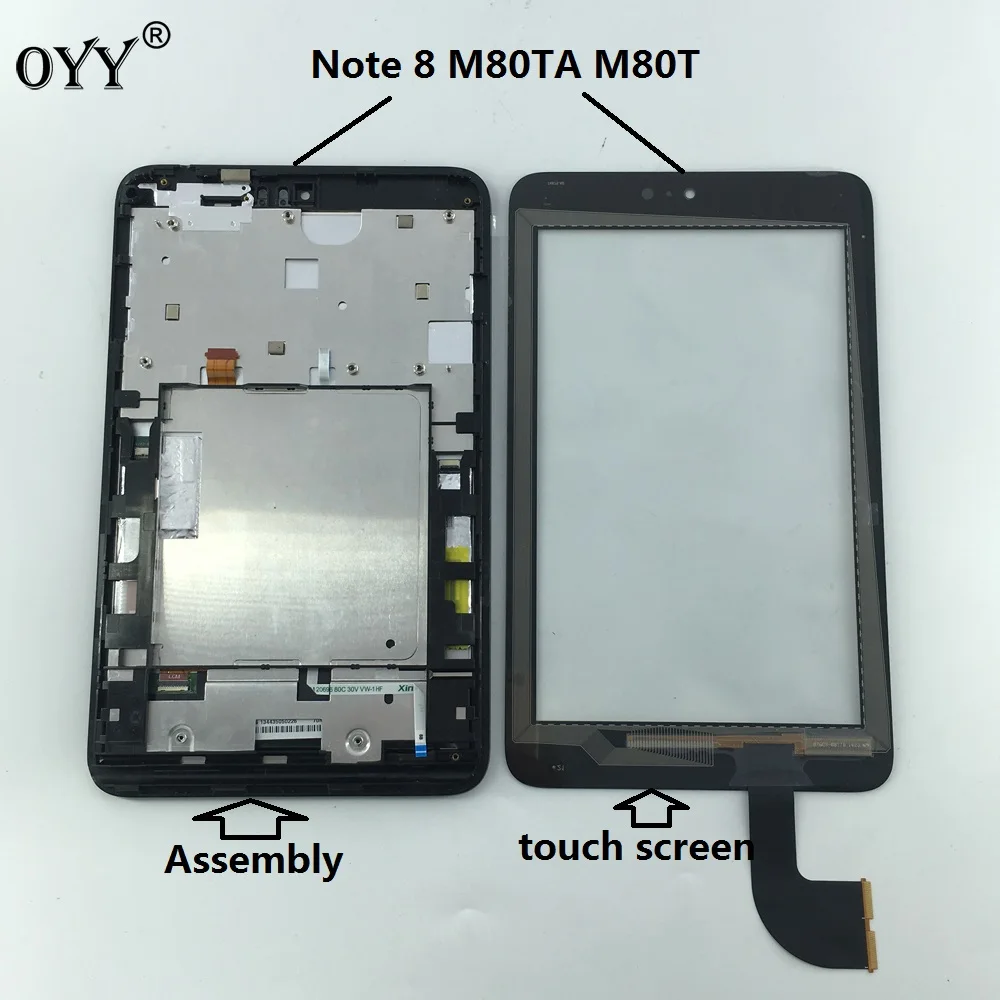 LCD display screen touch screen Digitizer Assembly with frame Replacement parts For ASUS VivoTab Note 8 M80TA M80T
LCD display screen touch screen Digitizer Assembly with frame Replacement parts For ASUS VivoTab Note 8 M80TA M80T