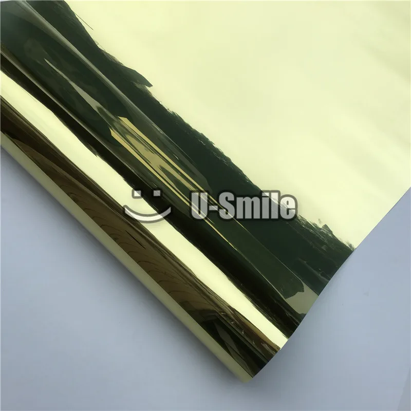 VLT 15% Gold-Silver One Way Window Film Foil For Building Office Glass Size:1.52*30m/Roll
VLT 15% Gold-Silver One Way Window Film Foil For Building Office Glass Size:1.52*30m/Roll