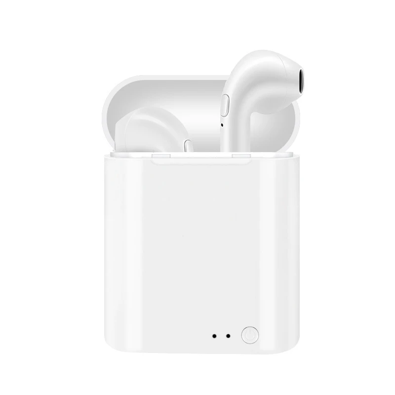 I7 TWS беспроводные Bluetooth наушники спортивные стерео гарнитура мини с зарядным